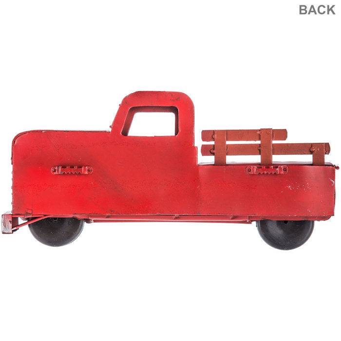 Red Half Truck Metal Wall Decor. Great Gift Artisticspacedecor