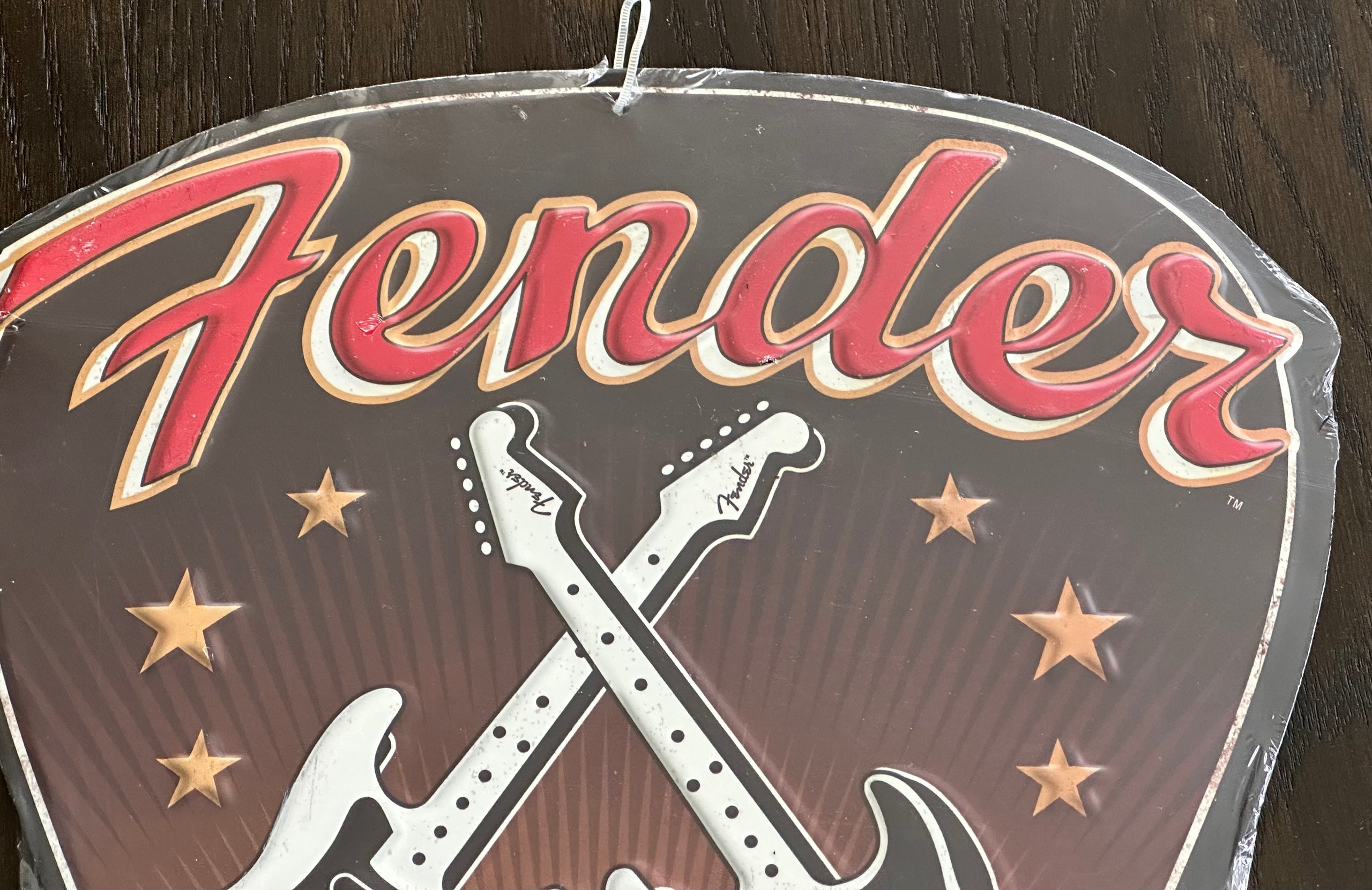 Fender Future Rock Legend Showing two Electric guitars. Great gift